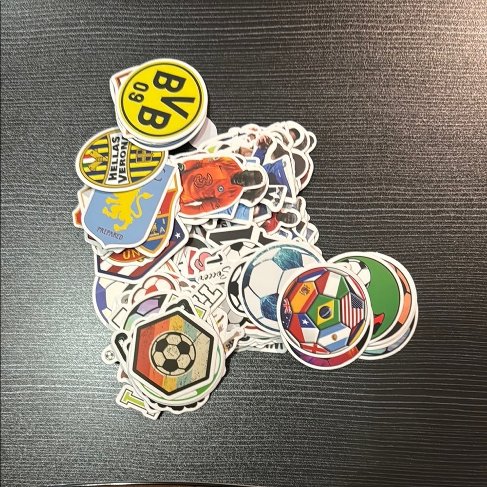 Colorful Soccer and Sports Stickers